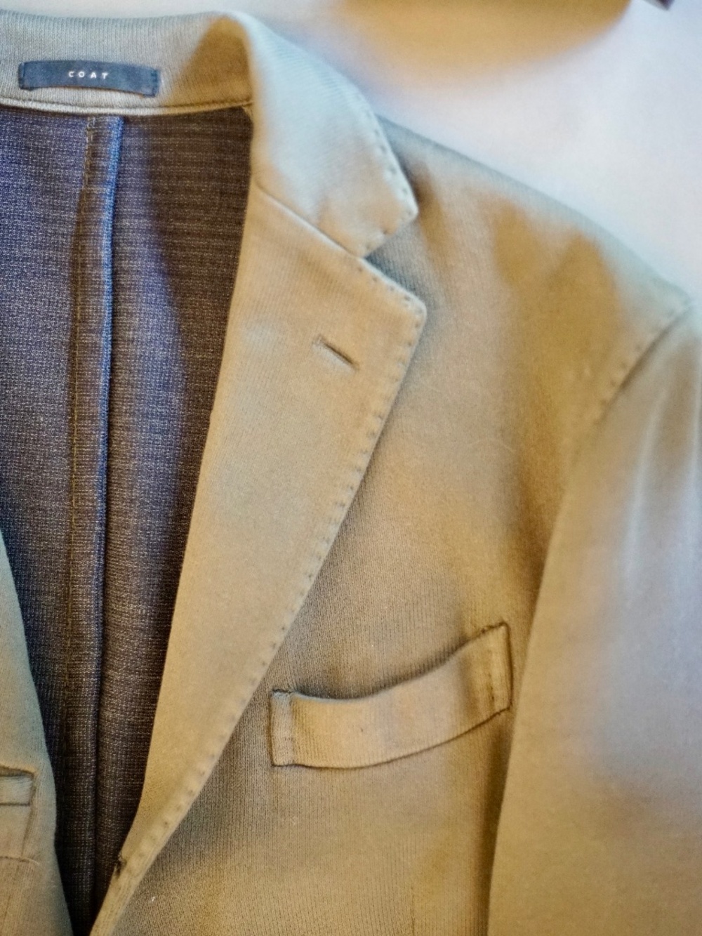 Boglioli deconstructed "coat"